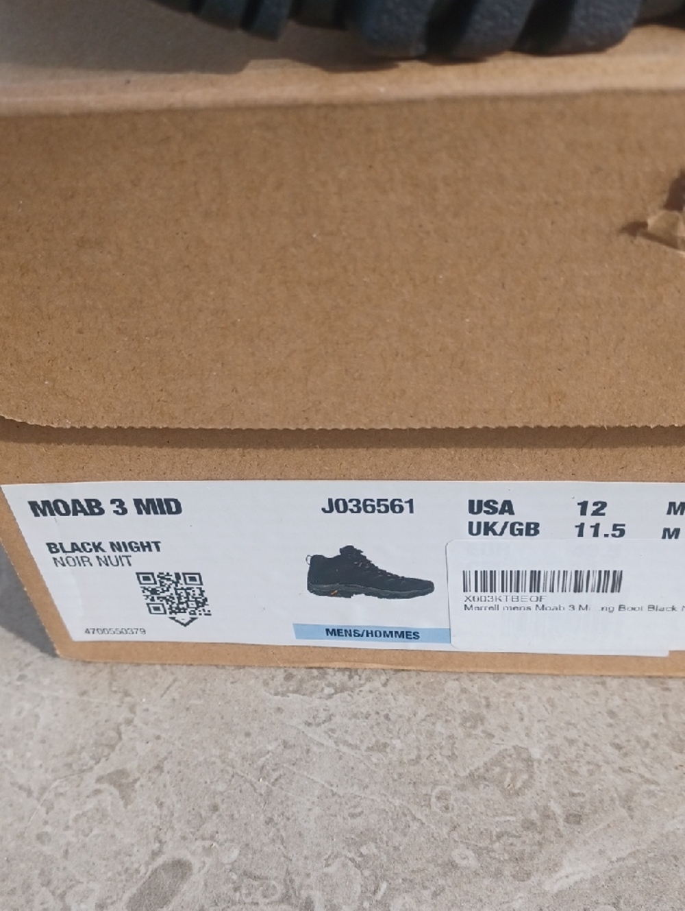 NEW MERRELL MEN'S BOOTS - Picture 4 of 5